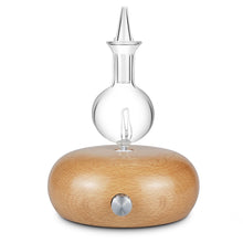 Load image into Gallery viewer, Essential Oil Glass Diffuser Oil &amp; Fragrances Aromatherapy Wood Base Glass Diffuser_0
